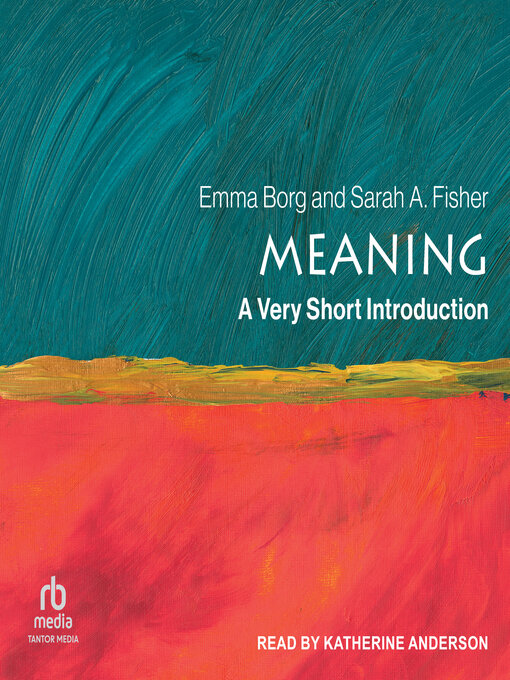 Cover image for Meaning